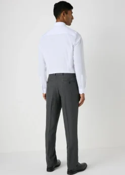 Taylor & Wright Hardwick Charcoal Slim Fit Trousers
