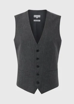 Taylor & Wright Hardwick Charcoal Waistcoat