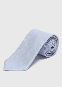 Taylor & Wright Light Blue Polka Dot Tie