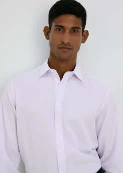 Taylor & Wright Lilac Check Regular Fit Shirt