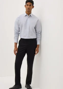 Taylor & Wright Lilac Shell Print Regular Fit Shirt