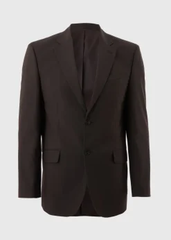 Taylor & Wright Menton Brown Twill Relaxed Fit Suit Jacket