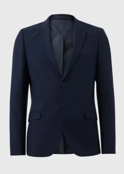 Taylor & Wright Navy Panama Skinny Suit Jacket