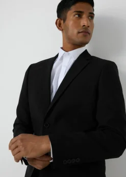 Taylor & Wright Panama Black Skinny Suit Jacket