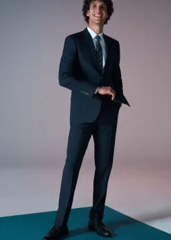 Taylor & Wright Panama Navy Slim Fit Suit Jacket