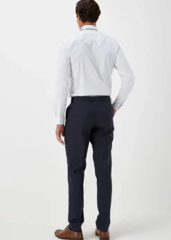 Taylor & Wright Panama Navy Slim Fit Suit Trousers
