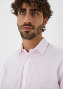 Taylor & Wright Pink Slim Fit Shirt