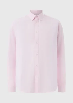Taylor & Wright Pink Textured Regular Fit Shirt