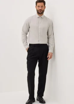 Taylor & Wright Stone Dobby Regular Fit Shirt