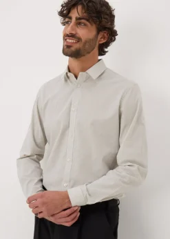 Taylor & Wright Stone Stripe Slim Fit Shirt