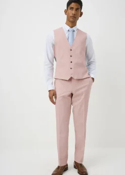 Taylor & Wright Tropez Pink Slim Fit Trousers