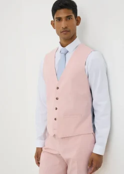 Taylor & Wright Tropez Pink Waistcoat