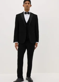 Taylor & Wright White Regular Fit Shirt & Bow Tie Set