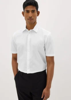 Taylor & Wright White Textured Shirt