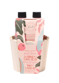 The Kind Edit Co. Kind Pamper Plant Pot Gift Set