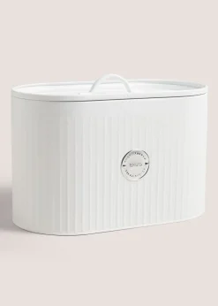 The Kitchen Co White Bread Bin