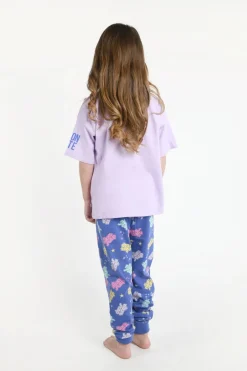 The Next Steps Kids Purple Pyjama Set (7-11 yrs)