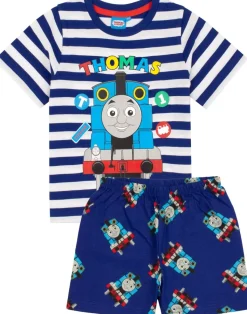 Thomas & Friends Kids Shortie Blue Pyjamas (18 Months-5 Years)