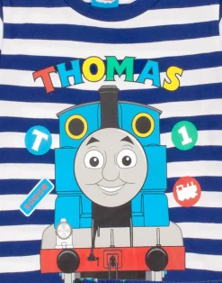 Thomas & Friends Kids Shortie Blue Pyjamas (18 Months-5 Years)