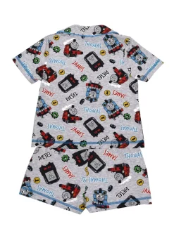 Thomas and Friends Grey Engine Kids Short Pyjama Set (12 months- 4 yrs)