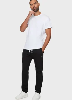 Threadbare Black Straight Leg Joggers