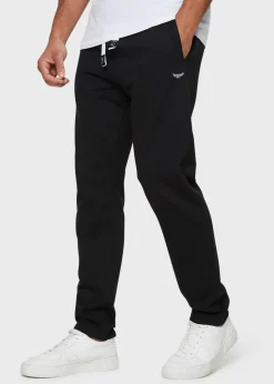 Threadbare Black Straight Leg Joggers