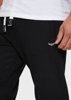 Threadbare Black Straight Leg Joggers