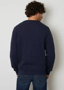 Threadbare Blue 3 Pack Crew Neck Sweatshirts