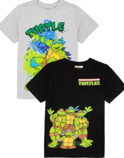 TMNT Characters Kids T-Shirts 2 Pack (3-10 Years)