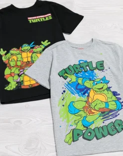 TMNT Characters Kids T-Shirts 2 Pack (3-10 Years)