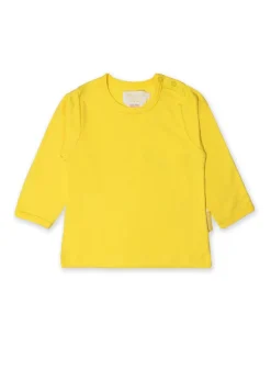 Toby Tiger Organic Yellow Basic Long-Sleeved T-Shirt (6 months - 6 years)