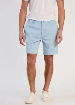 Tokyo Laundry Light Blue Jersey Shorts with Drawstring