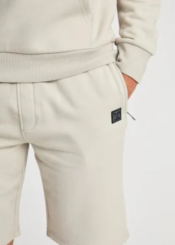 Tokyo Laundry Light Grey Jogger Short with Drawstring