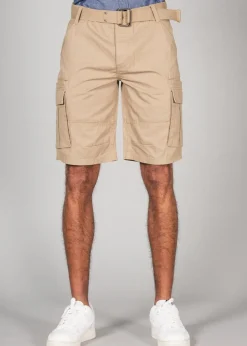 Tokyo Laundry Stone Cotton Ripstop Cargo Shorts