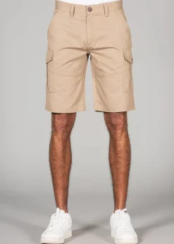 Tokyo Laundry Stone Cotton Cargo Shorts