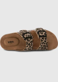 Totes Animal PU Double Buckle Slider