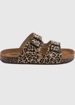 Totes Animal PU Double Buckle Slider