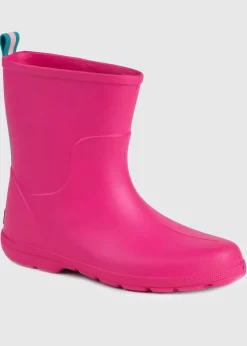 Totes Cirrus Pink Childrens Charley Rain Boot