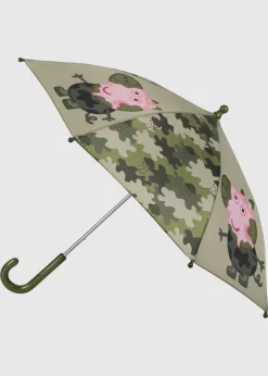 Totes Peppa Pig Kids George Pig Camo Walker Umbrella