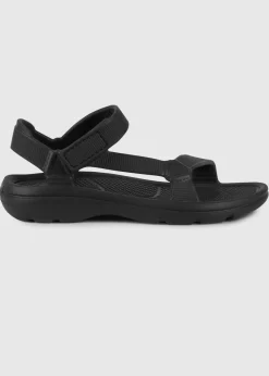Totes Solbounce Black Adjustable Riley Sport Sandal