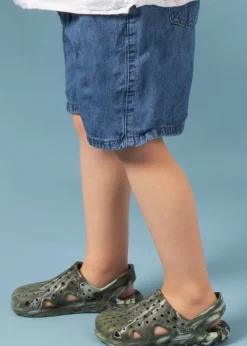 Totes Solbounce Khaki Childrens Clogs (Younger 5- Older 3)