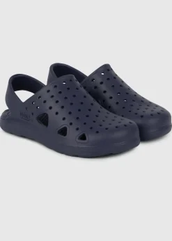 Totes Solbounce Navy Childrens Clogs (Younger 5- Older 3)