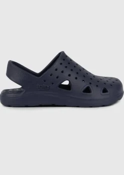 Totes Solbounce Navy Childrens Clogs (Younger 5- Older 3)
