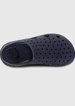 Totes Solbounce Navy Childrens Clogs (Younger 5- Older 3)
