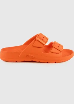 Totes Solbounce Orange Adjustable Double Buckle Slider
