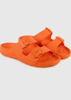 Totes Solbounce Orange Adjustable Double Buckle Slider