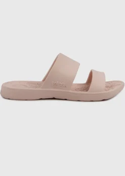 Totes Solbounce Pale Pink Double Strap Slide