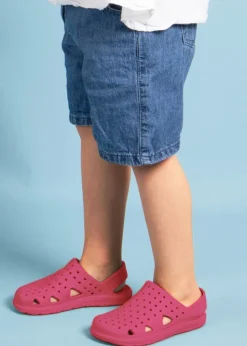 Totes Solbounce Pink Childrens Clogs (Younger 5- Older 3)