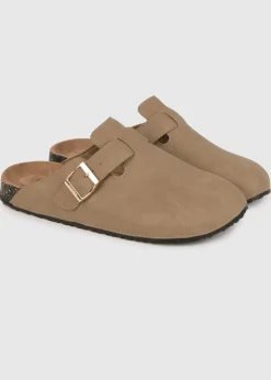 Totes Taupe PU Clog
