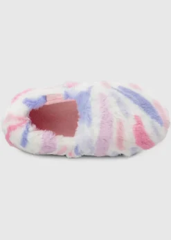 Totes Toasties Multi Girls Short Full Back Slippers